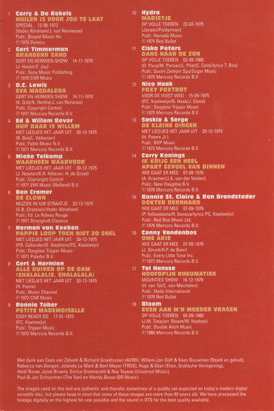 Various : Nederlandstalige Hits Uit De Jaren 70 (DVD-V, Comp, PAL)