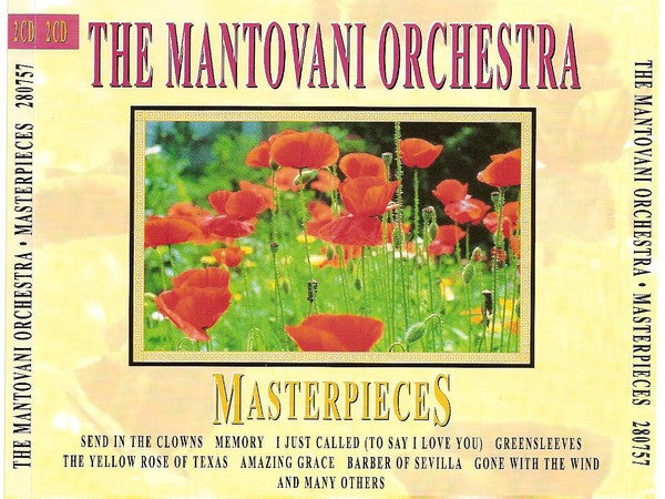 Mantovani And His Orchestra : Masterpieces (2xCD, Comp)