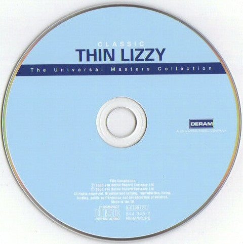 Thin Lizzy : Classic Thin Lizzy (CD, Comp, RE, RM)