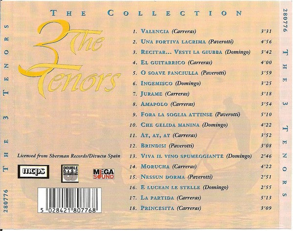 The Three Tenors : The Collection (CD, Comp)