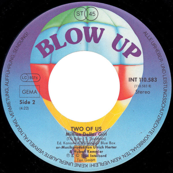 Two Of Us : Generation Swing (7", Single)