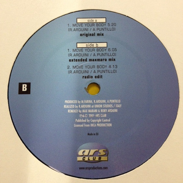 Plaisir : Move Your Body (12")