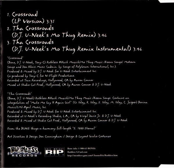 Bone Thugs-N-Harmony : Crossroads (CD, Maxi)