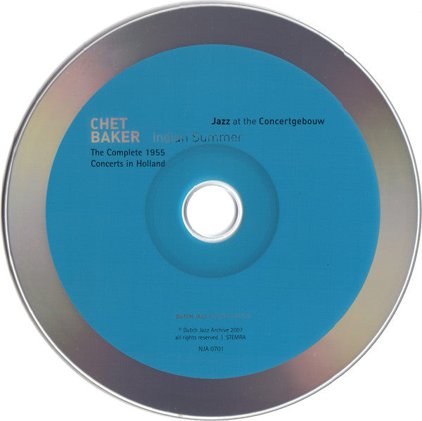 Chet Baker : Indian Summer (The Complete 1955 Concerts In Holland) (CD, Album)