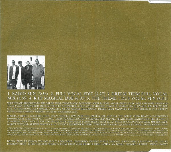 Dreem Teem : The Theme (CD, Single)