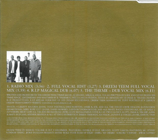 Dreem Teem : The Theme (CD, Single)
