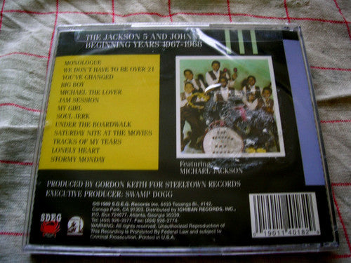 The Jackson 5 And Johnny Jackson (2) : Beginning Years 1967-1968 (CD, Comp)