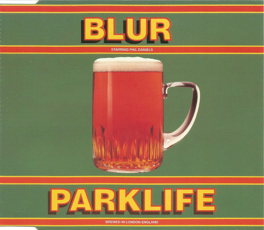Blur Starring Phil Daniels : Parklife (CD, Single)