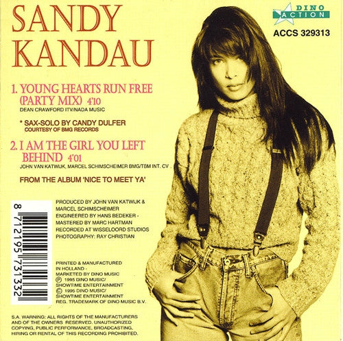 Sandy Kandau : Young Hearts Run Free (Party Mix) (CD, Single)