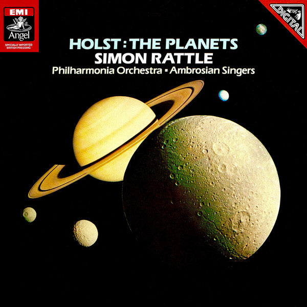 Holst*, Simon Rattle*, Philharmonia Orchestra • Ambrosian Singers* : The Planets (LP)