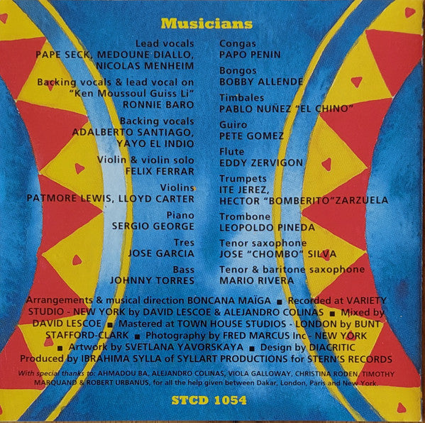 Africando : Vol. 2 - Tierra Tradicional (CD, Album)