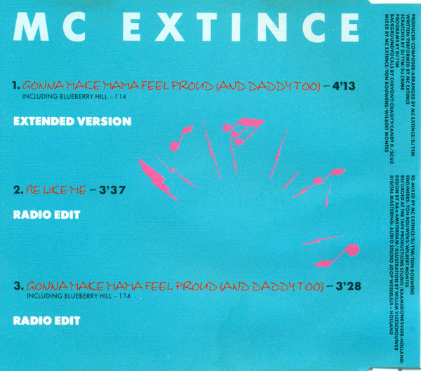 Extince : Gonna Make Mama Feel Proud (And Daddy Too) (CD, Single)