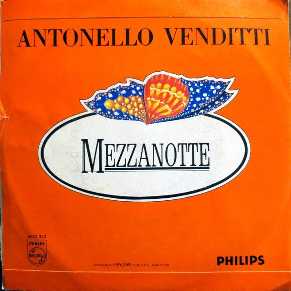 Antonello Venditti : Buona Domenica (7", Single, Ora)