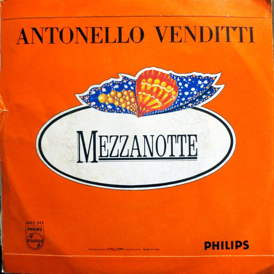 Antonello Venditti : Buona Domenica (7", Single, Ora)