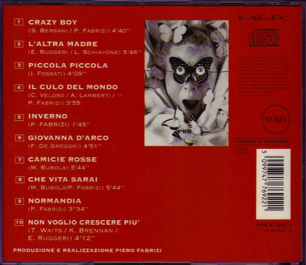 Fiorella Mannoia : Gente Comune (CD, Album)