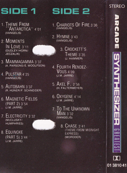 Ed Starink : Synthesizer Greatest (Cass, Album)