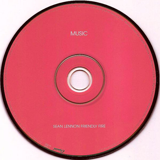 Sean Lennon : Friendly Fire (CD, Album + DVD-V, PAL)
