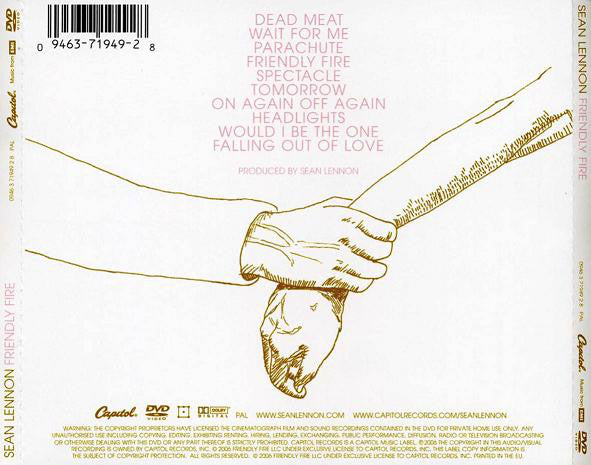 Sean Lennon : Friendly Fire (CD, Album + DVD-V, PAL)