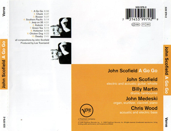 John Scofield : A Go Go (CD, Album)