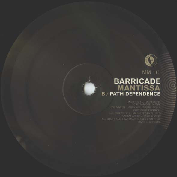 Barricade : Mantissa (12")