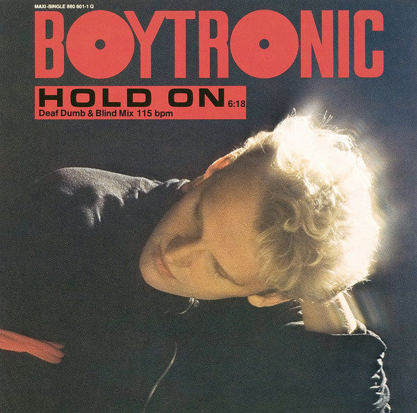 Boytronic : Hold On (12", Maxi)