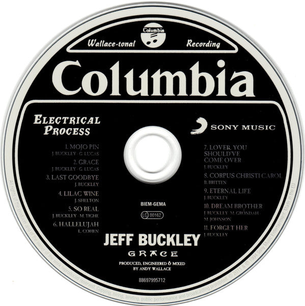 Jeff Buckley : Grace (CD, Album, Ltd, RE)
