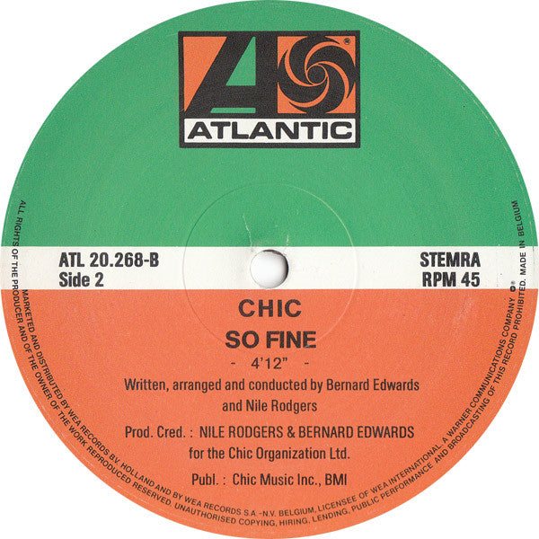 Chic : Stage Fright (12", Maxi)