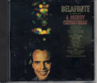 Harry Belafonte : To Wish You A Merry Christmas (CD, Album, RE)