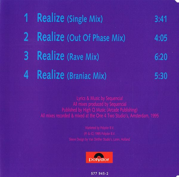 Sequencial : Realize (CD, Maxi)