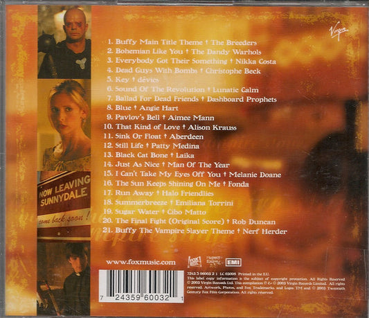 Various : Buffy The Vampire Slayer - Radio Sunnydale (Music From The TV Series) (CD, Album, Comp)