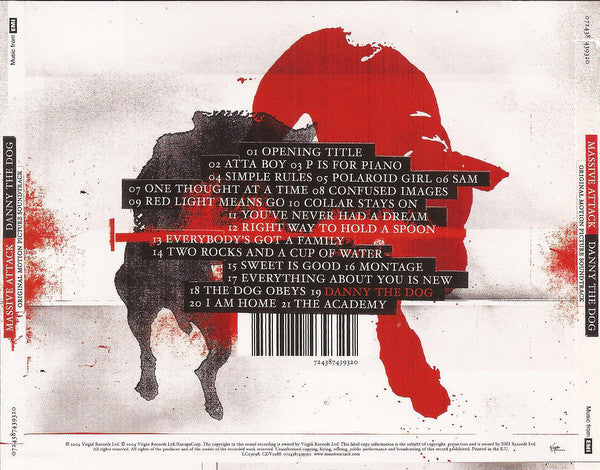 Massive Attack : Danny The Dog (Original Motion Picture Soundtrack) (CD, Album)