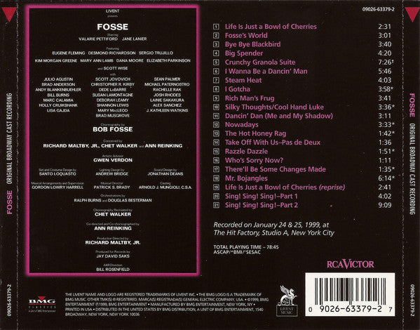 Various : Fosse (CD)