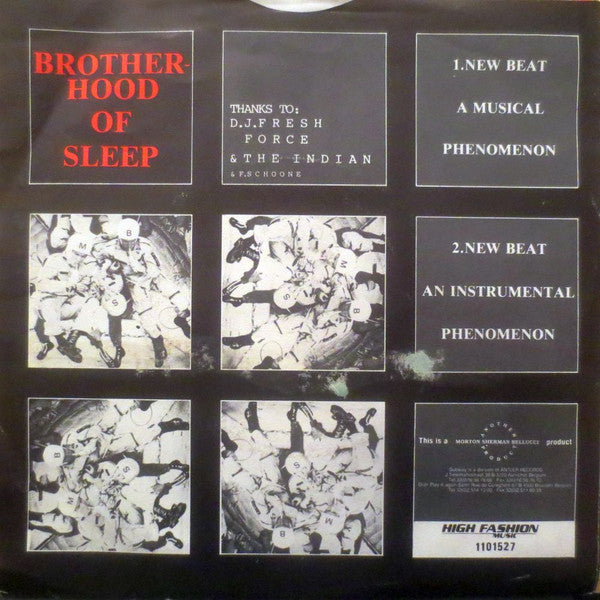 The Brotherhood Of Sleep : New Beat, A Musical Phenomenon (7", Single)