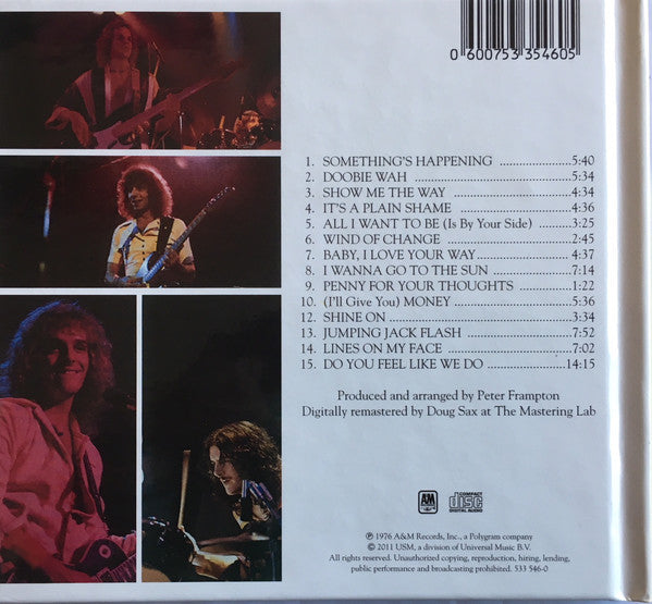 Peter Frampton : Frampton Comes Alive! (CD, Album, Ltd, RE, RM)