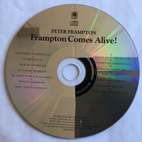 Peter Frampton : Frampton Comes Alive! (CD, Album, Ltd, RE, RM)