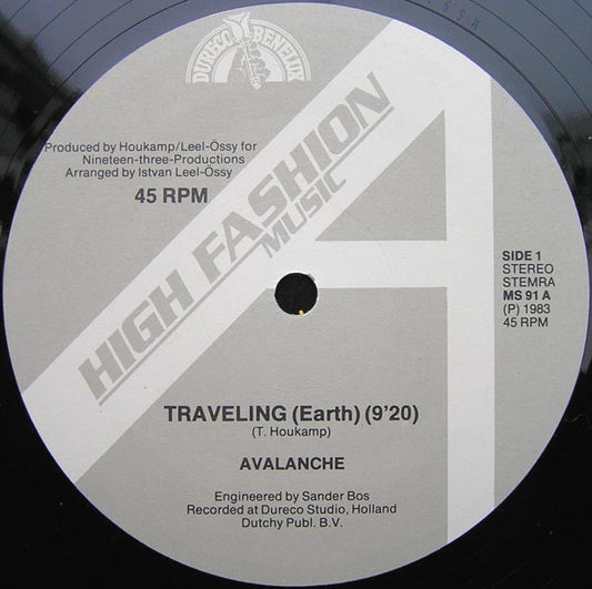 Avalanche (9) : Traveling (12")