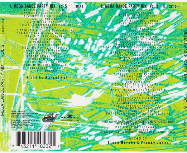Various : Serious Beats Vol. 5 (Mega Dance Party Mix) (CD, Mixed)