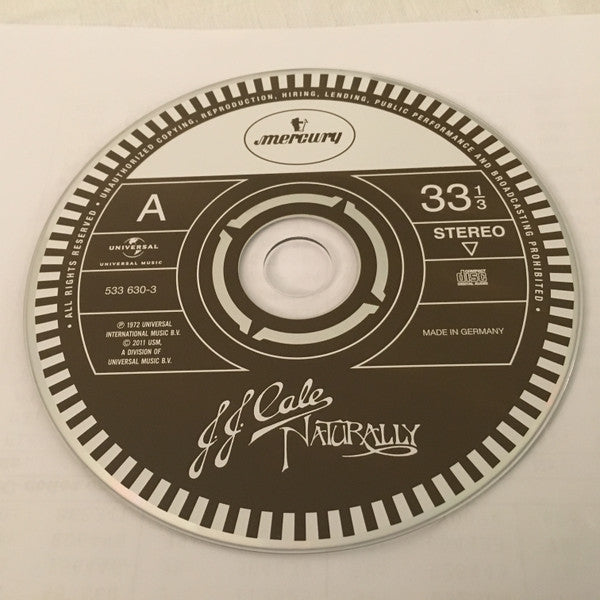 J.J. Cale : Naturally (CD, Album, RE)