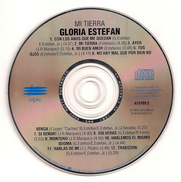 Gloria Estefan : Mi Tierra / Abriendo Puertas (2xCD, Album, RE + Comp)