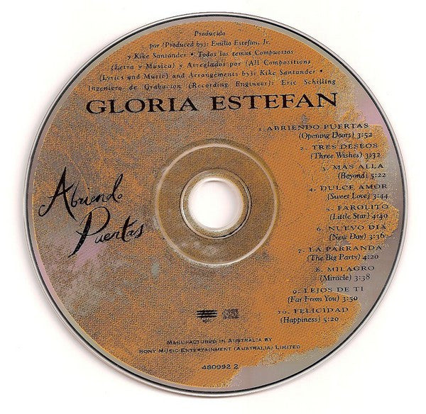 Gloria Estefan : Mi Tierra / Abriendo Puertas (2xCD, Album, RE + Comp)