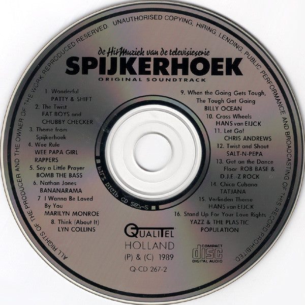 Various : Spijkerhoek (De Hit Muziek Van De Televisieserie) (CD, Comp)