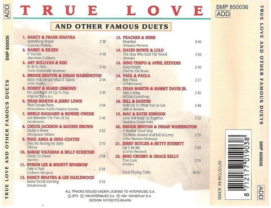 Various : True Love And Other Famous Duets (CD, Comp)