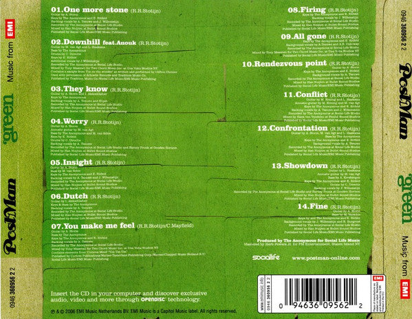 PostMan (4) : Green (CD, Album)