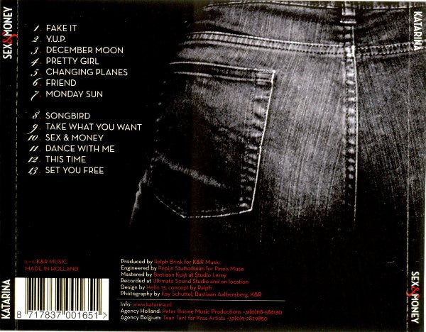 Katarina Vermeulen : Sex & Money (CD, Album)