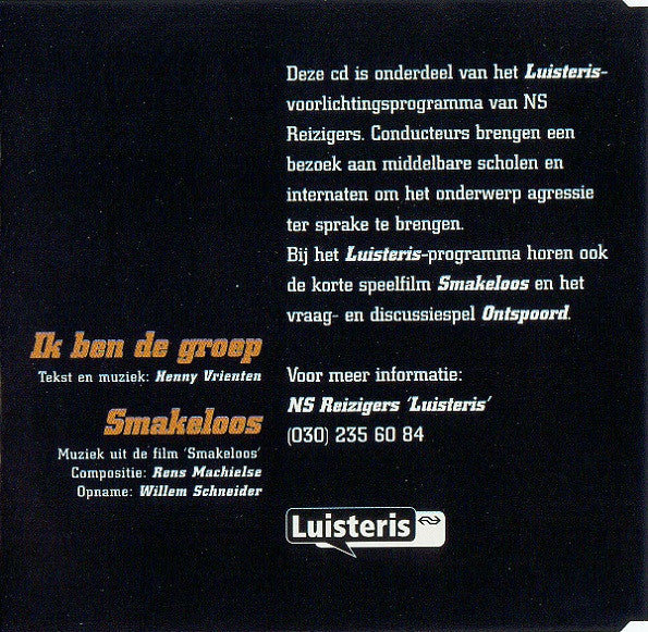 Henny Vrienten : Ik Ben De Groep (CD, Single)