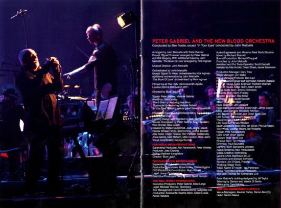 Peter Gabriel : New Blood - Live In London (DVD-V, NTSC, DTS)