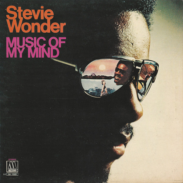 Stevie Wonder : Music Of My Mind (LP, Album, RE, Gat)