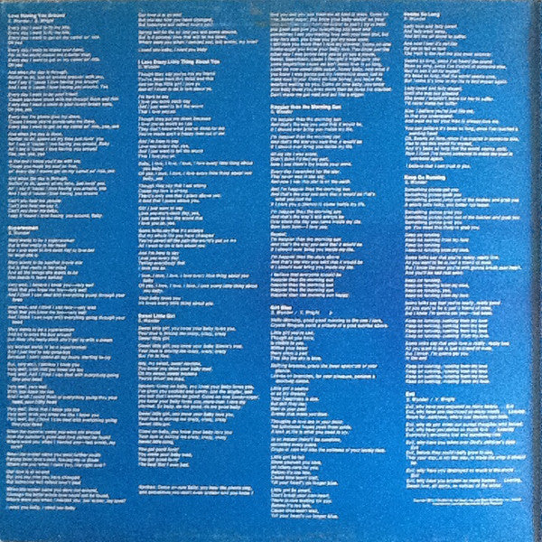 Stevie Wonder : Music Of My Mind (LP, Album, RE, Gat)