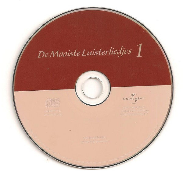 Various : De Mooiste Luisterliedjes 1 (CD, Comp)