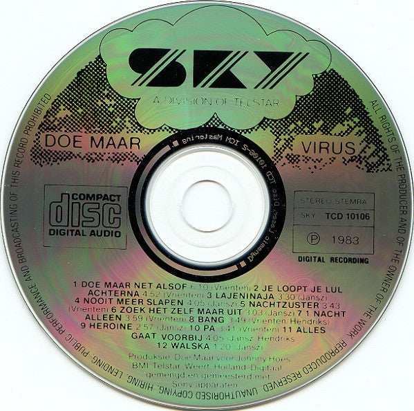 Doe Maar : 4US (CD, Album, M/Print, RE)